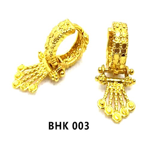 Round Shape Earing BHK-003